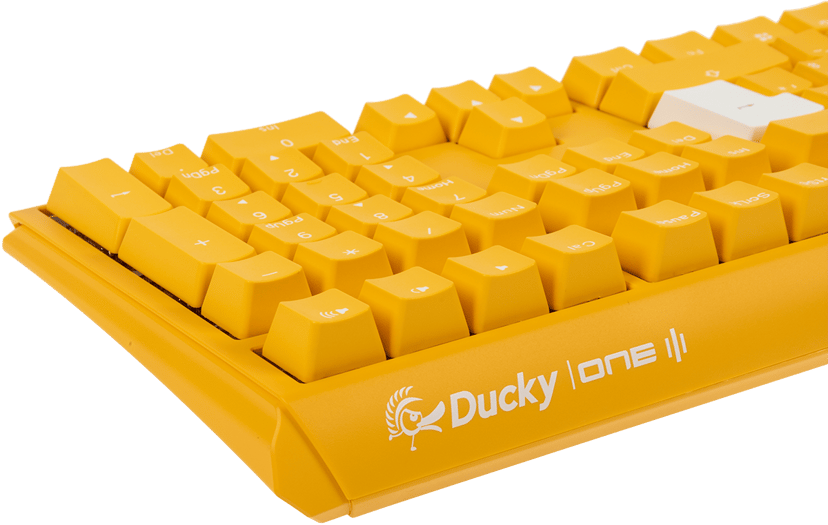 Ducky One 3 Yellow Full-Size MX Brown Pohjoismainen