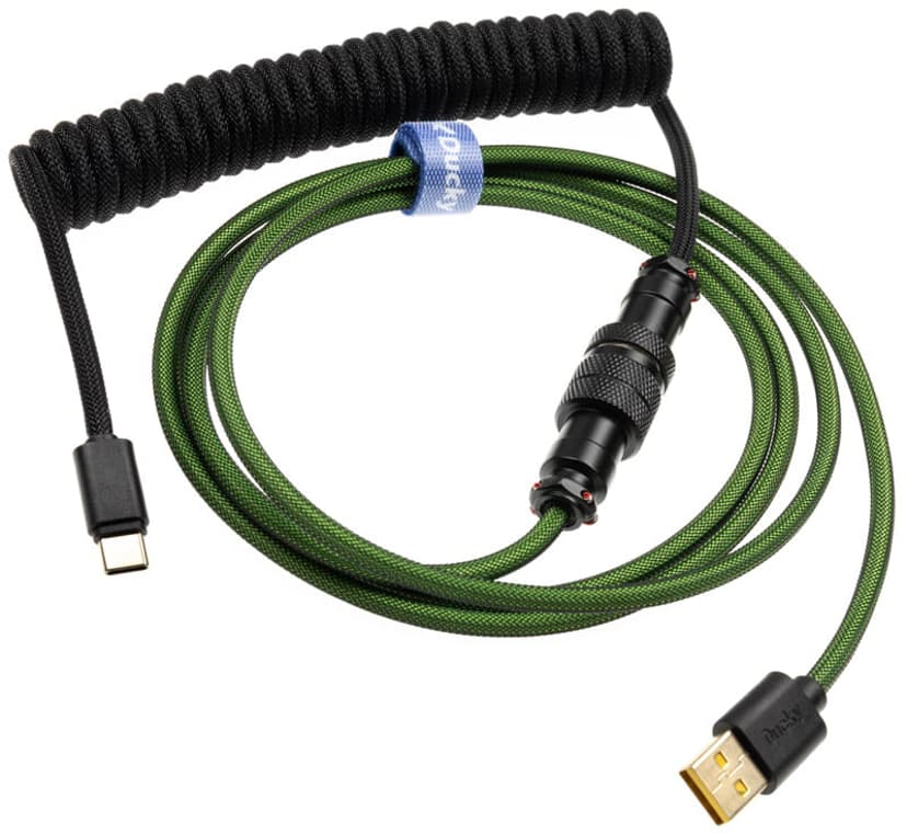 Ducky Premicord - Pine Green 1.8m USB A USB C