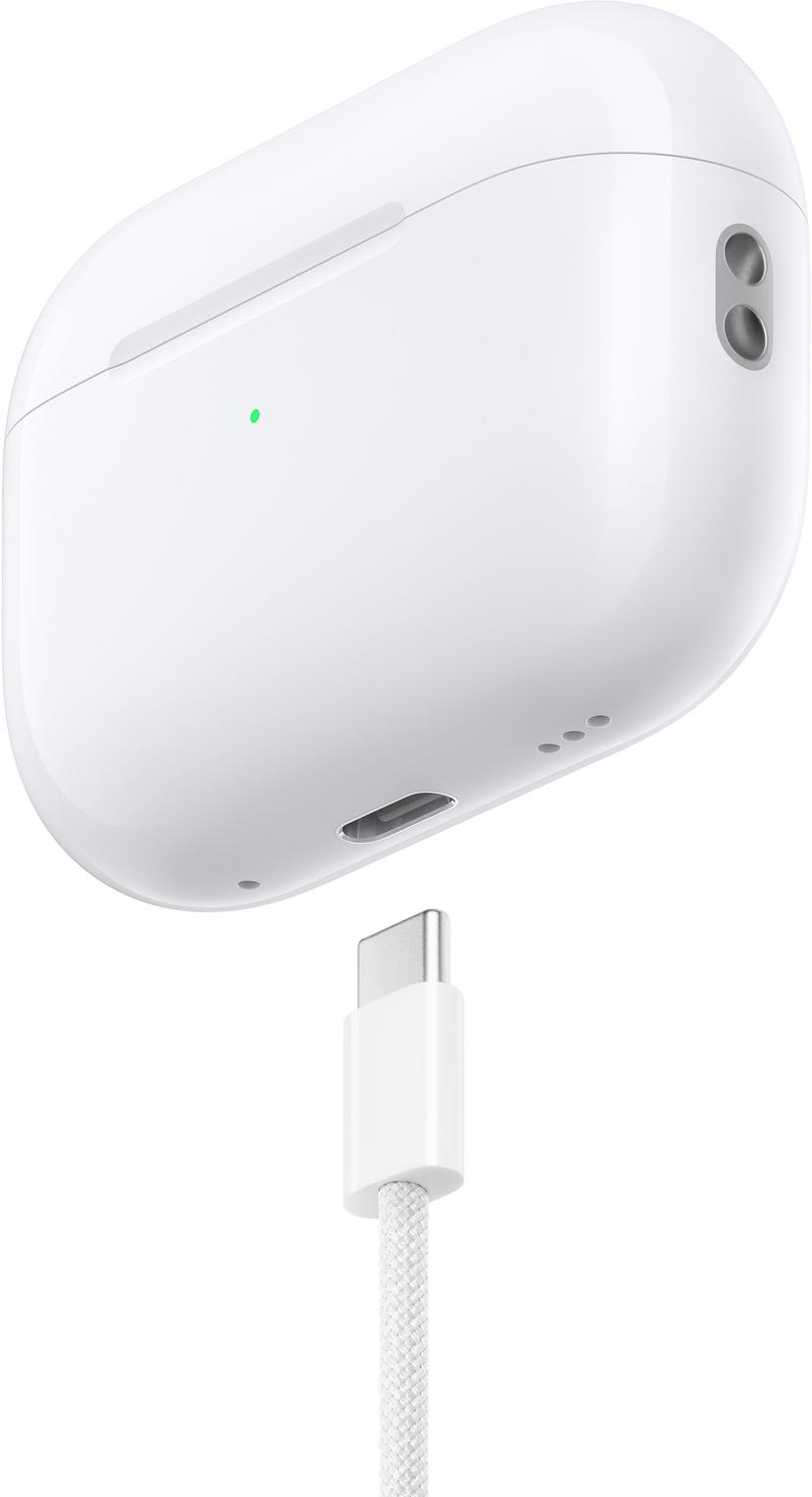 Apple AirPods Pro (andra generationen) med MagSafe-etui (USB-C) True  wireless-hörlurar Stereo Vit