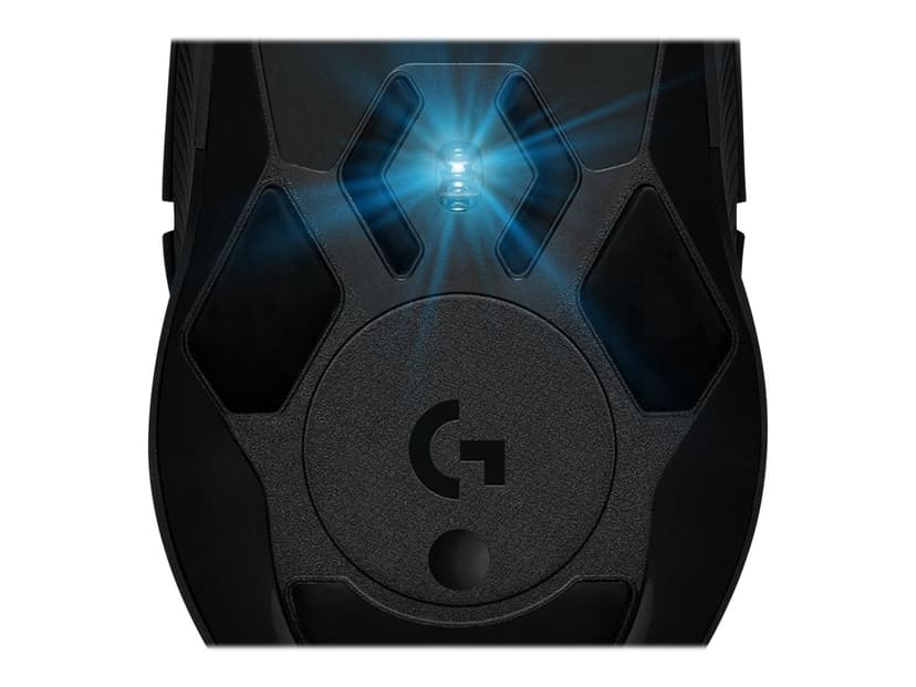 Logitech Wireless Gaming Mouse G903 LIGHTSPEED with HERO 16K sensor Kabelansluten, Trådlös 16000dpi Mus Svart