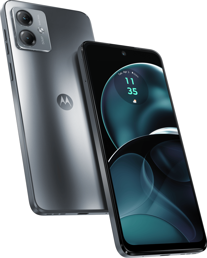 Motorola Moto G14 128GB Kaksois-SIM Teräksen harmaa
