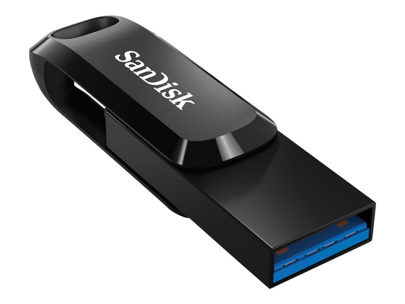 SanDisk Ultra Dual Drive Go 256GB USB Type-A / USB Type-C Musta