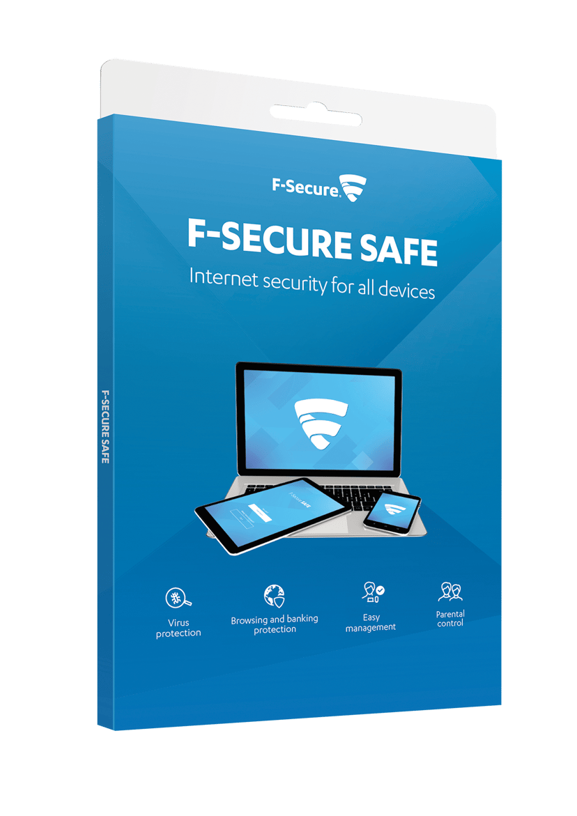 F-Secure Safe Internet Security 1 Vuosi 3 Laitetta Esd