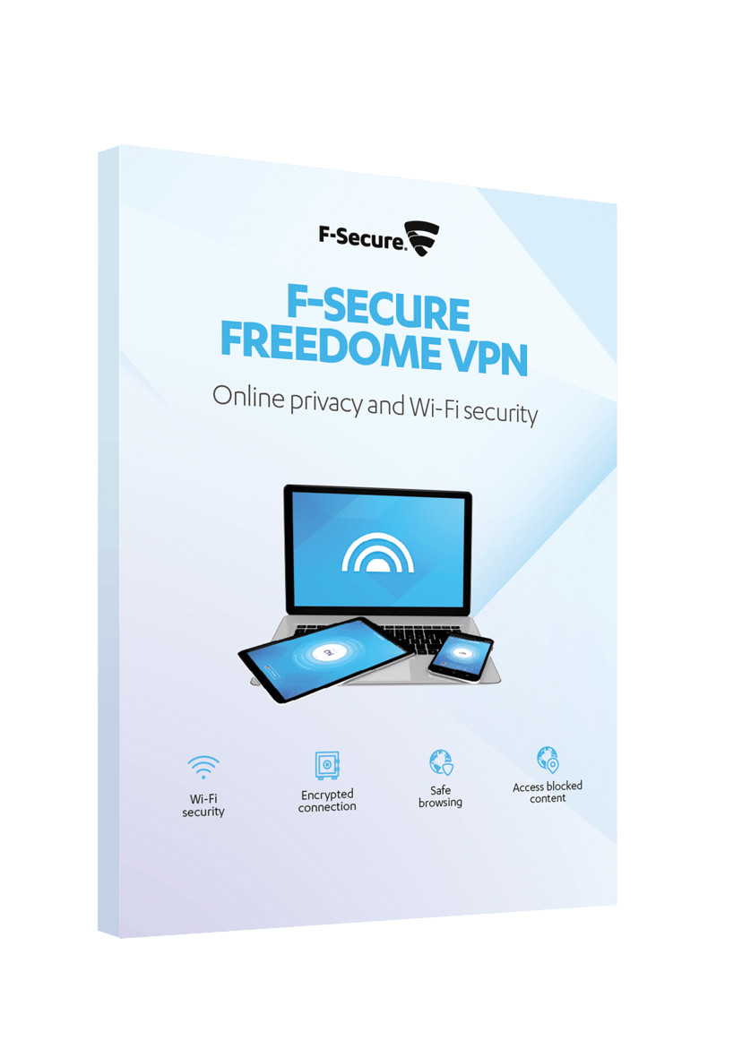 F-Secure Freedome VPN 1 vuosi, 5 käyttäjää EDS