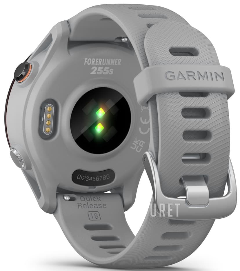 Garmin Forerunner 255S Basic Powder Grey GPS/GLONASS/Galileo-kello, Älykello
