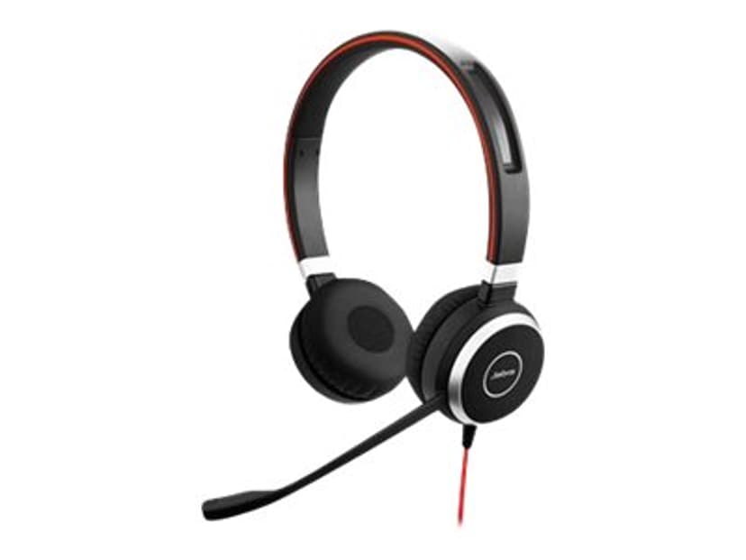 Jabra Evolve 40 Kun headset Headset Stereo Sort
