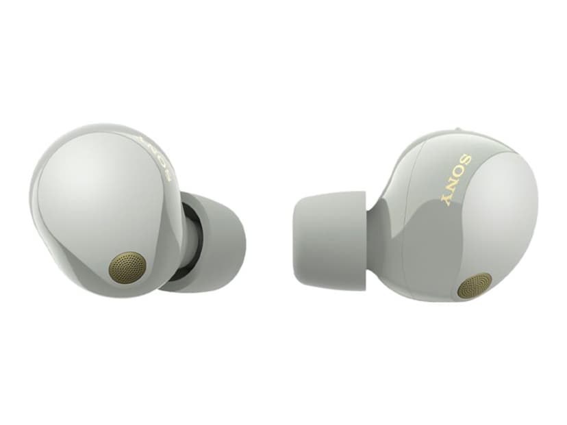Sony WF-1000XM5 Wireless Noise Cancelling Earbuds Ægte trådløse øretelefoner Sølv
