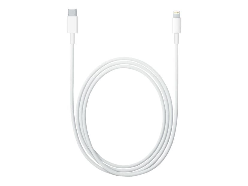 Apple USB-C to Lightning Cable 1m Vit (MM0A3ZM/A)