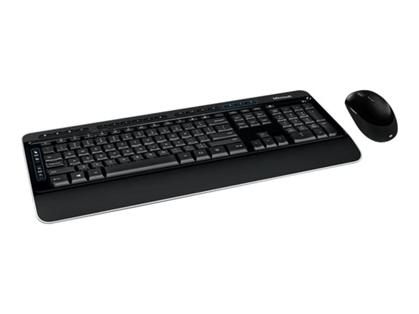 Microsoft Wireless Desktop 3050 Trådløs Nordisk Tastatur- og mussett