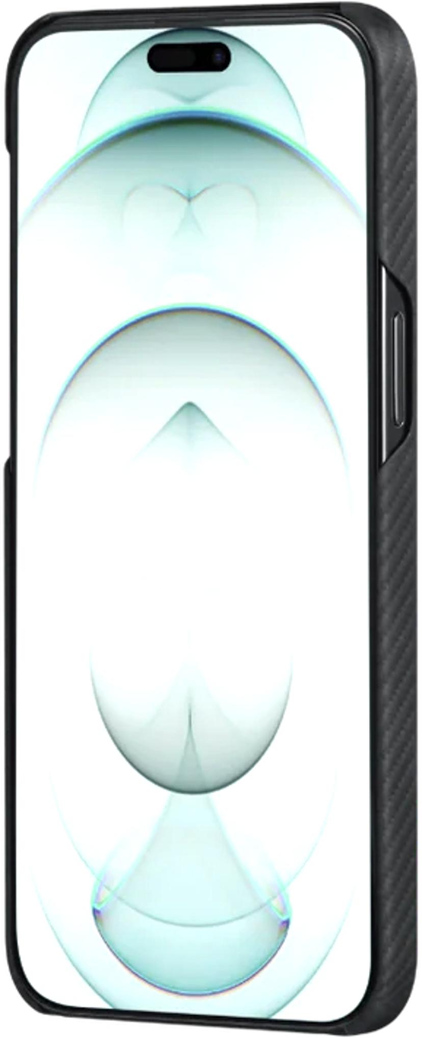 PITAKA MagEZ Case 4 iPhone 15 Pro Max Svart/grå