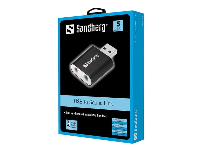 Sandberg USB To Sound Link Äänikortti