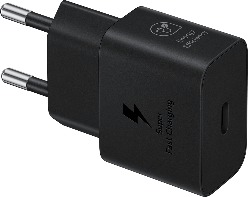 Samsung EP-T2510 Power Adapter 25W + USB-C Cable Musta