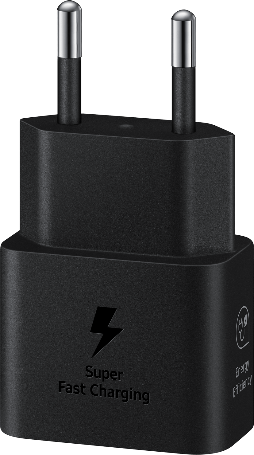 Samsung EP-T2510 Power Adapter 25W + USB-C Cable Musta