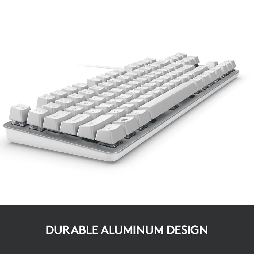 Logitech K835 Tkl Mechanical Keyboard Silver/White Langallinen, USB Pohjoismaat Näppäimistö