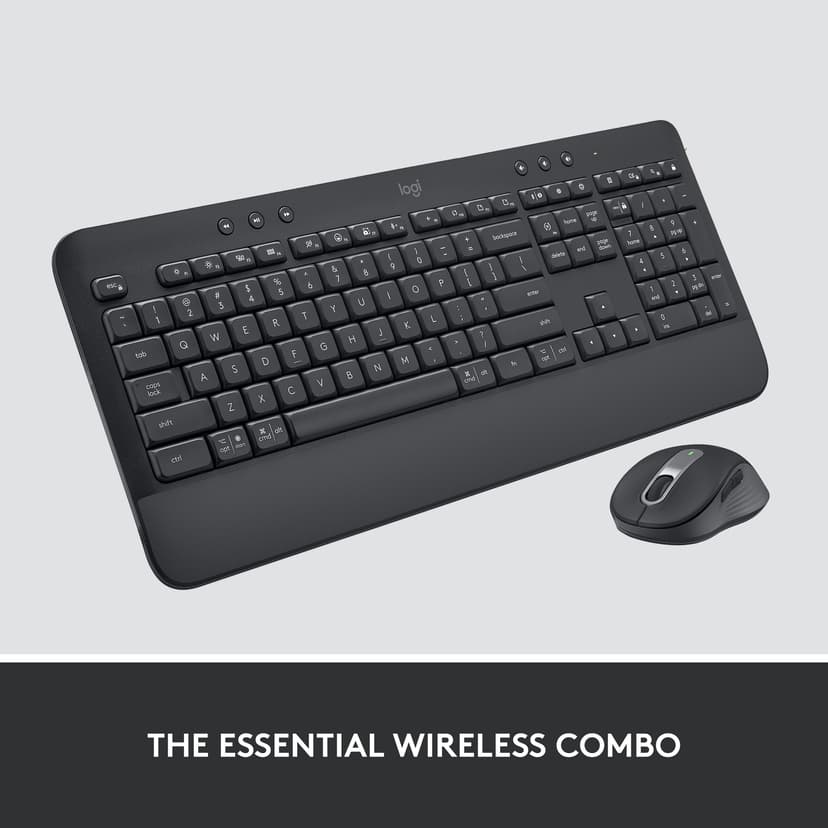 Logitech MK650 Combo For Business Nordisk Tastatur og mus-sæt