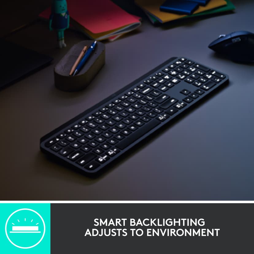 Logitech MX Keys For Business Logi Bolt Trådløs Nordisk Tastatur