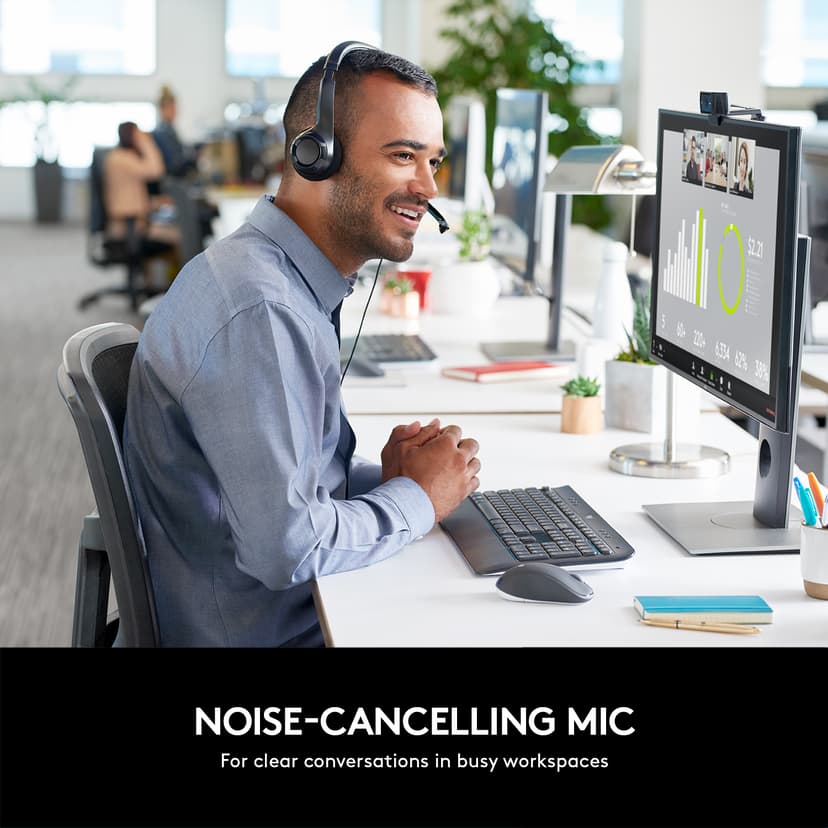 Logitech h390 computer headset discount