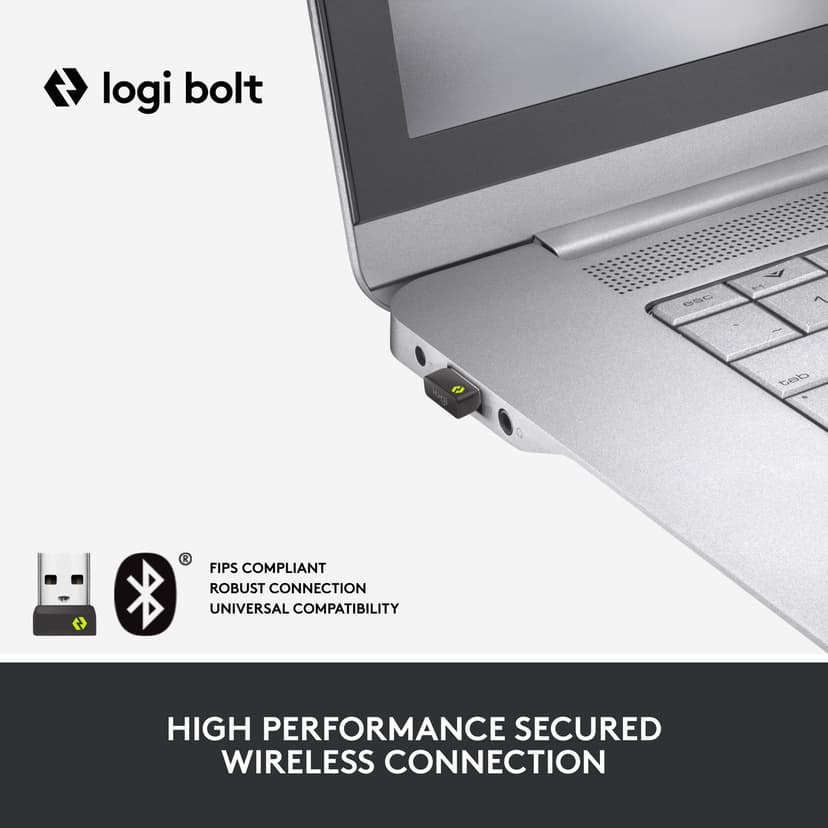 Logitech Lift for Business RF Wireless + Bluetooth