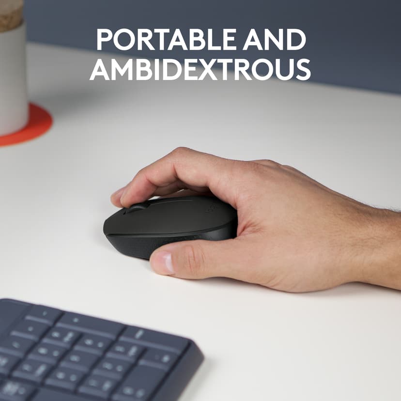 Logitech M171 Wireless Trådlös Mus Svart