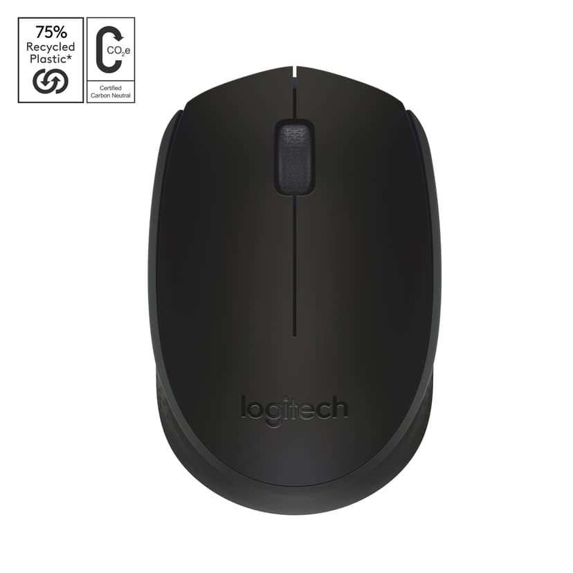 Logitech M171 Wireless Langaton Hiiri Musta