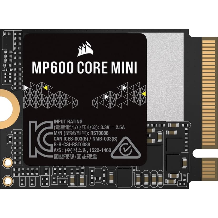 Corsair Force MP600 Core Mini 2000GB M.2 2230 PCI Express 4.0 x4 (NVMe)
