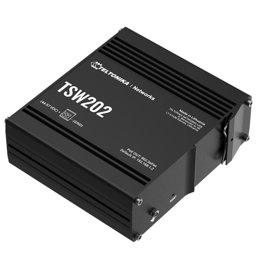 Teltonika TSW202 8-Port PoE+ 240W Switch