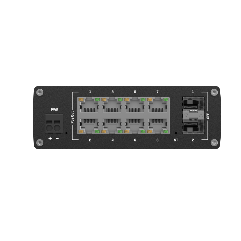 Teltonika TSW202 8-Port PoE+ 240W Switch