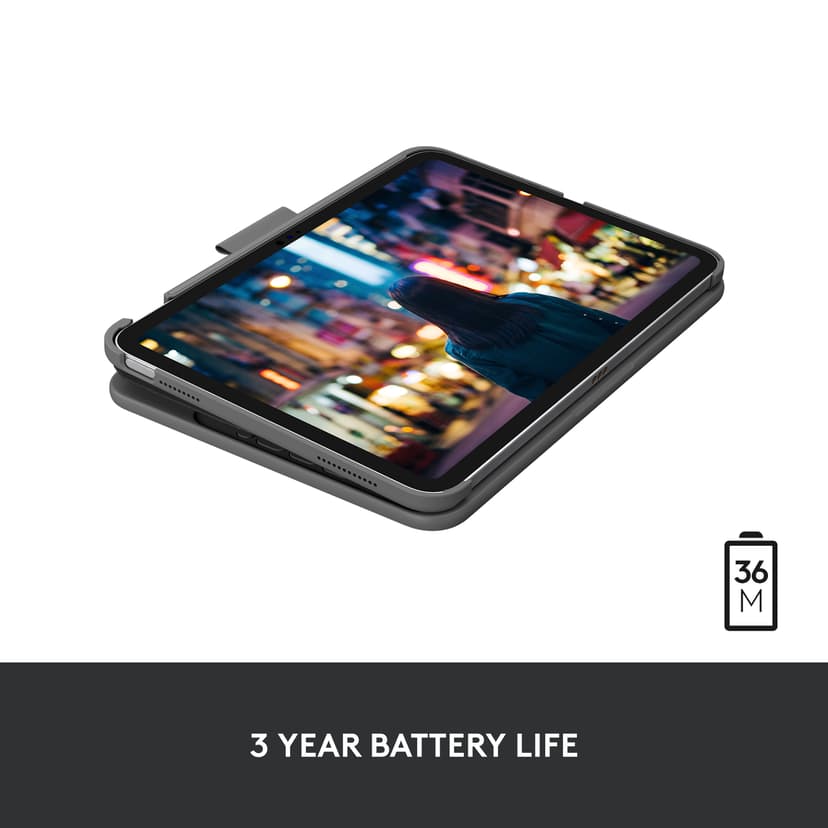 Logitech Slim Folio iPad 10th gen (2022) Nordiska länderna