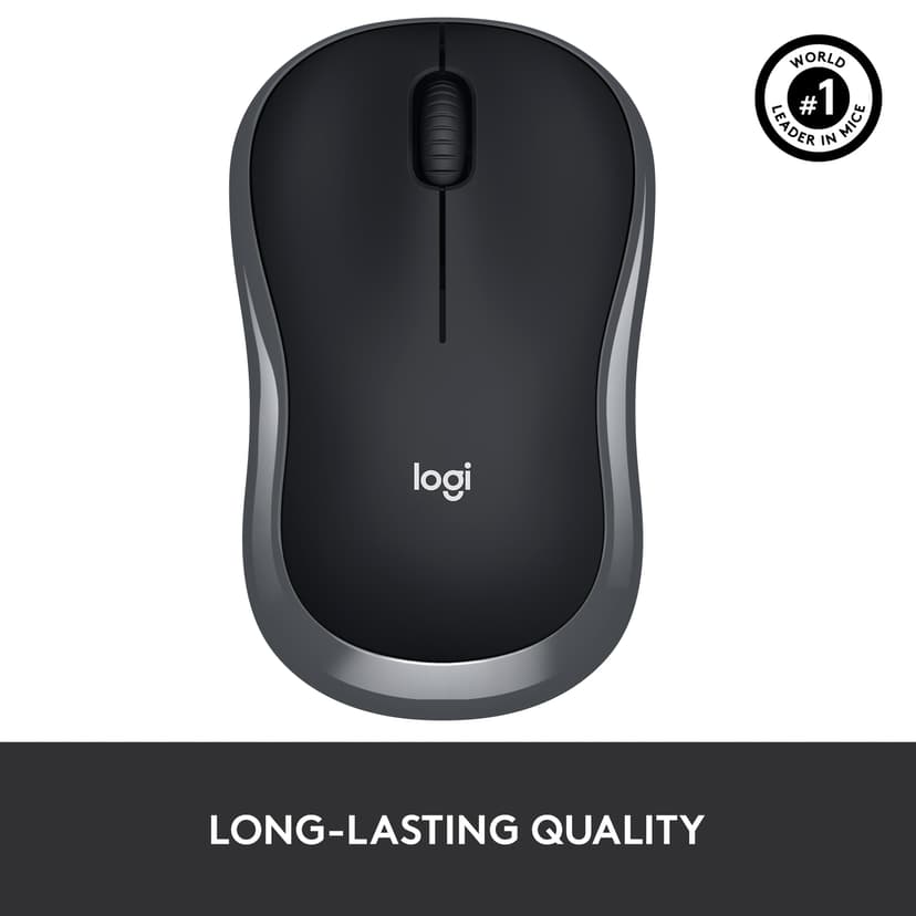 Logitech M185 Langaton Hiiri Harmaa