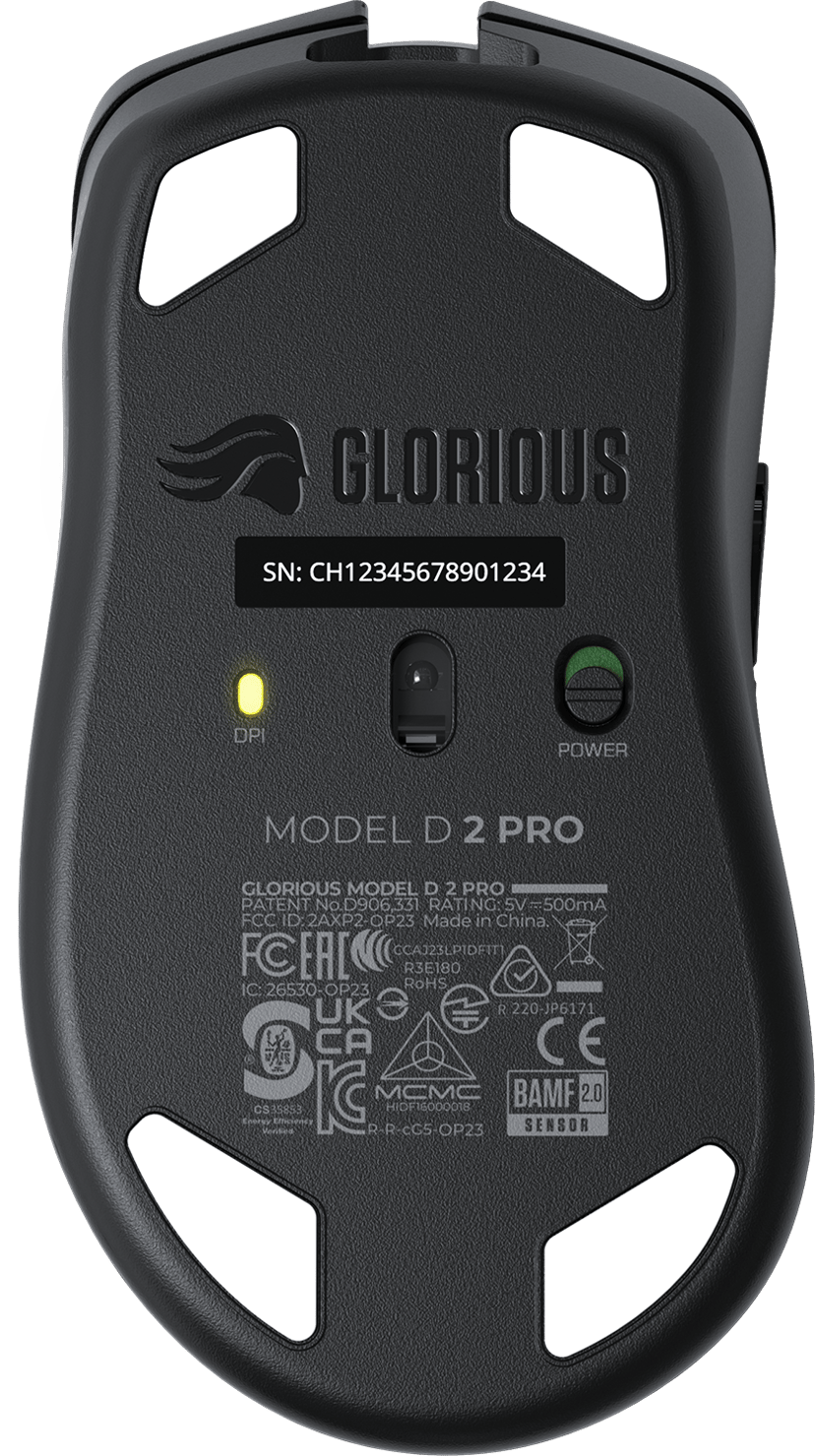 Glorious Model D 2 Pro - Wireless - 1K Polling - Black