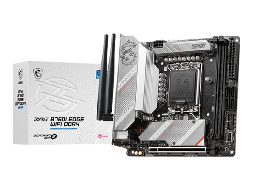 MSI MPG B760I EDGE WIFI DDR4 Mini ITX Bundkort
