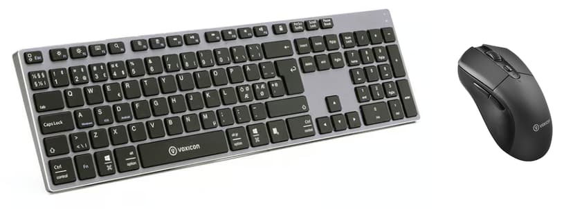 Voxicon Keyboard & Mouse Office Set Wireless