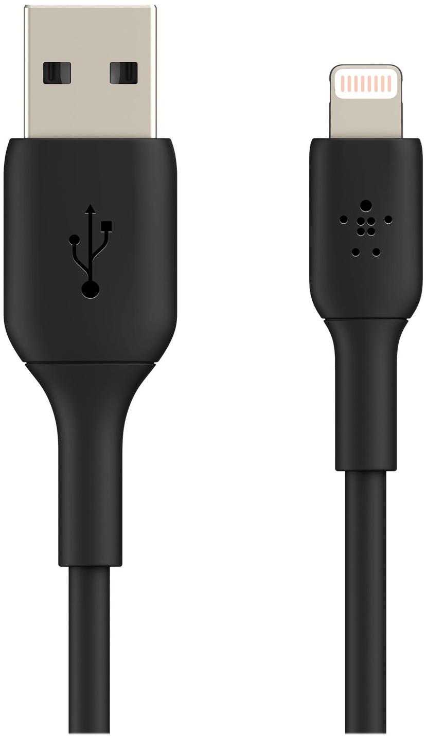 Belkin Lightning To USB-A Cable 1m Musta