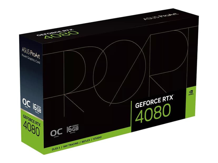 ASUS GeForce RTX 4080 OC ProArt 16GB Grafikkort