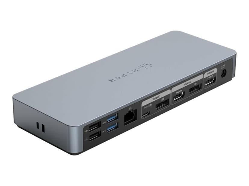 Hyper HyperDrive 14-Port USB-C Docking Station USB 3.2 Gen 1 (3.1 Gen 1) Type-C