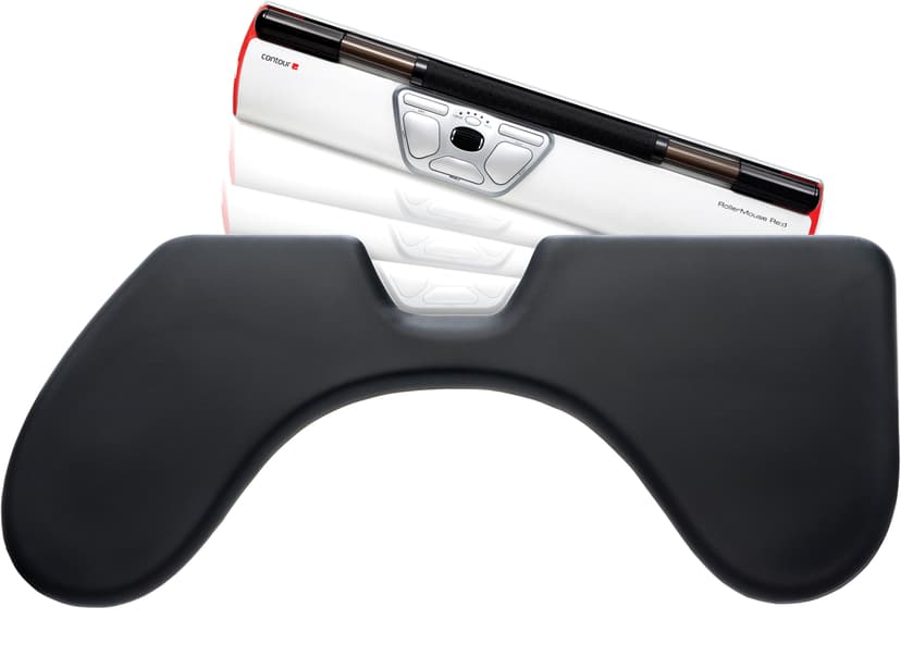 Contour Design RollerMouse Red Max Kabelansluten 2800dpi Rullmus Röd, Svart