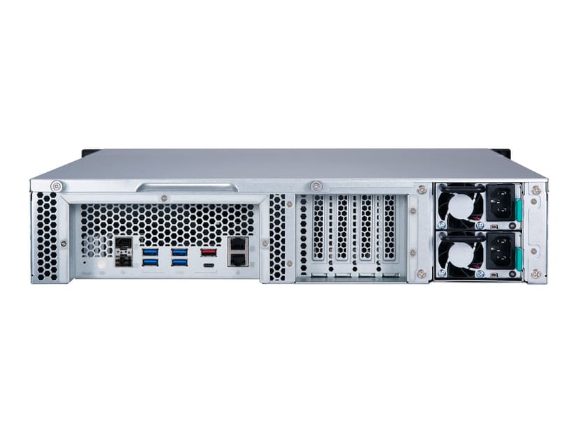 QNAP QNAP TS-877XU-RP NAS Teline ( 2U ) Ethernet LAN Musta, Harmaa 2600