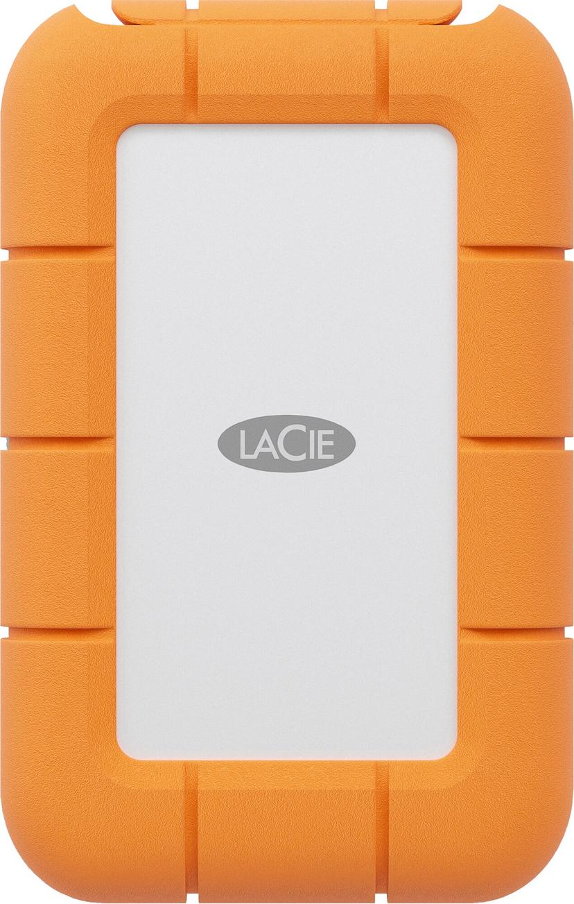 LaCie Mini Rugged SSD 500GB USB Type-C Harmaa, Oranssi