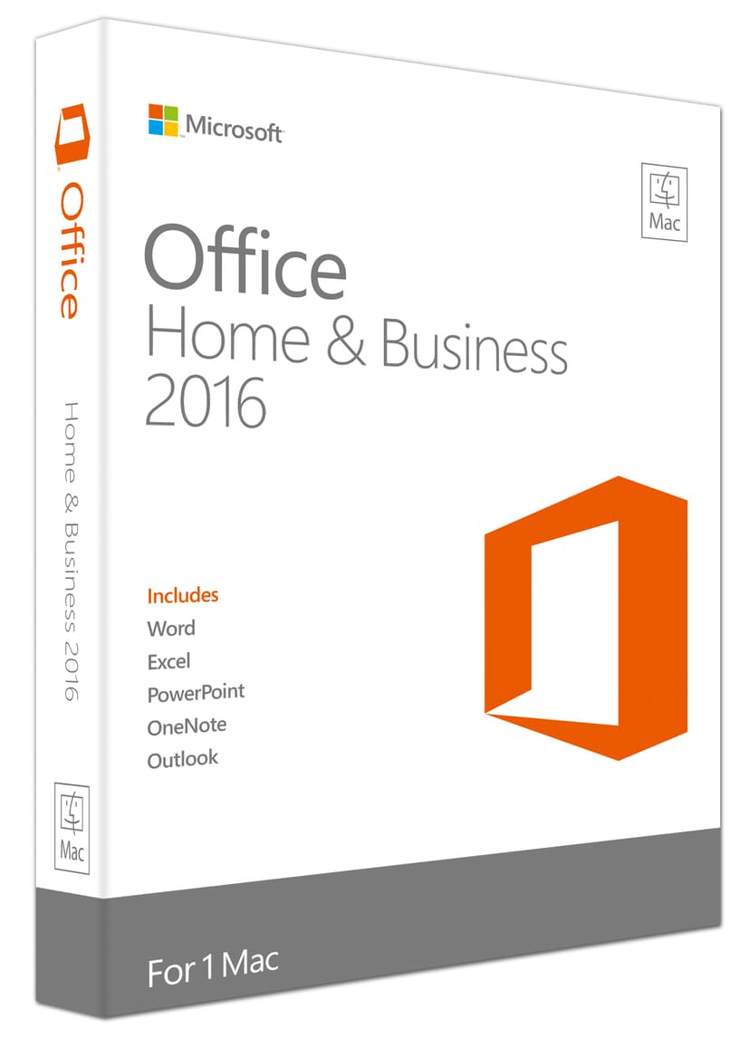 Microsoft Office Mac Home & Business 2016 Mac ESD