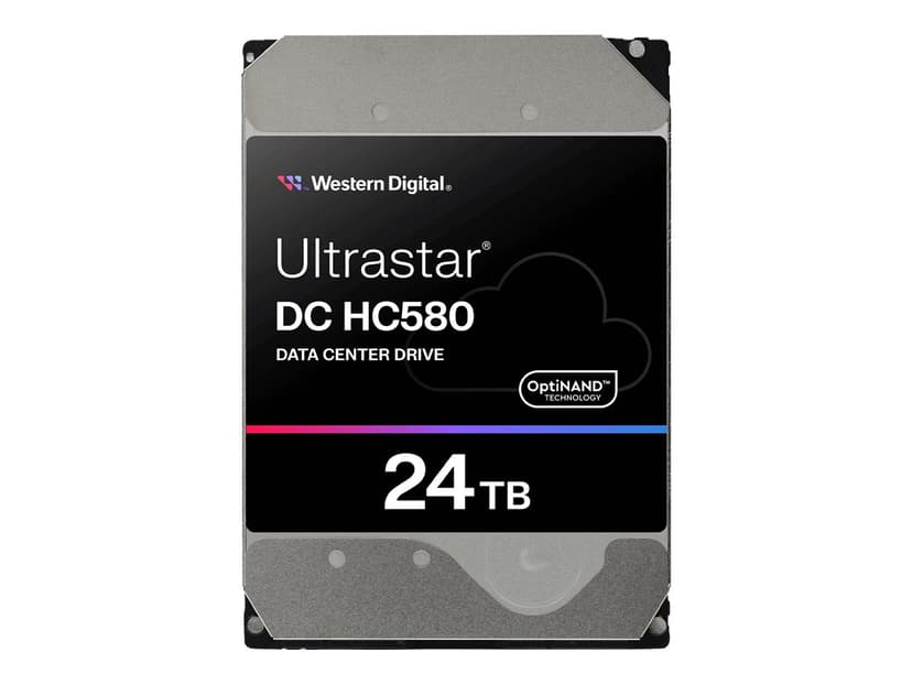 WD Ultrastar DC HC580 24Tt 3.5" 7200kierrosta/min Serial ATA-600