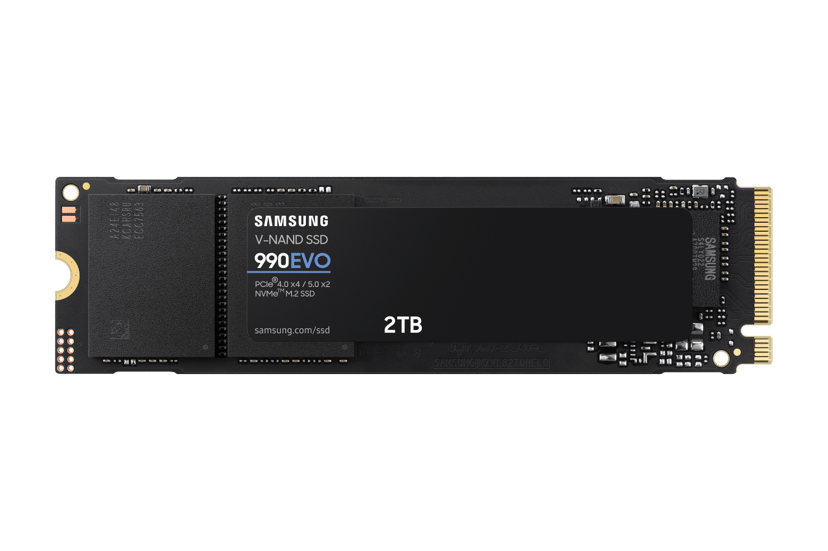 Samsung 990 EVO SSD-levy 2000GB M.2 2280 PCI Express 4.0 x4 (NVMe), PCI Express 5.0 (NVMe)