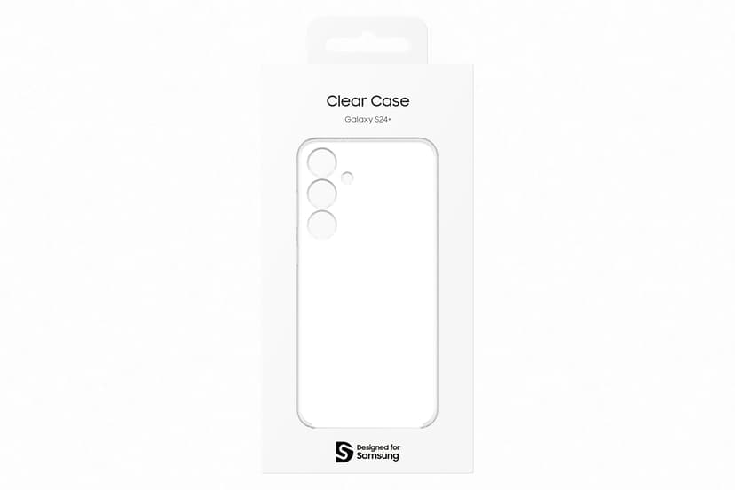 Samsung Clear Case Galaxy S24+ Läpinäkyvä