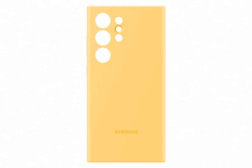 Samsung Silicone Case Galaxy S24 Ultra Keltainen