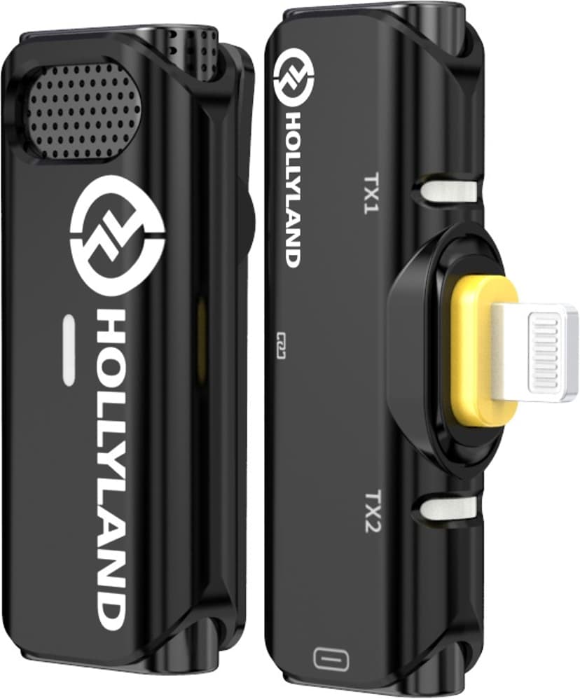 Hollyland Lark C1 Solo langaton lavalier-mikrofoni iPhonelle
