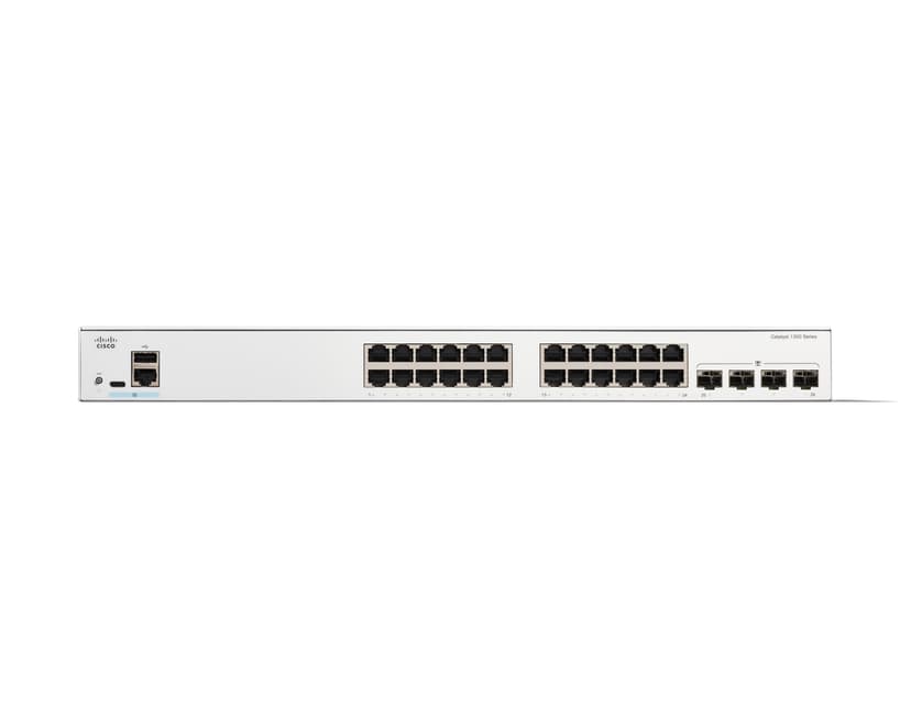 Cisco Catalyst C1300 Managed 24x1GbE 4xGbE SFP Switch