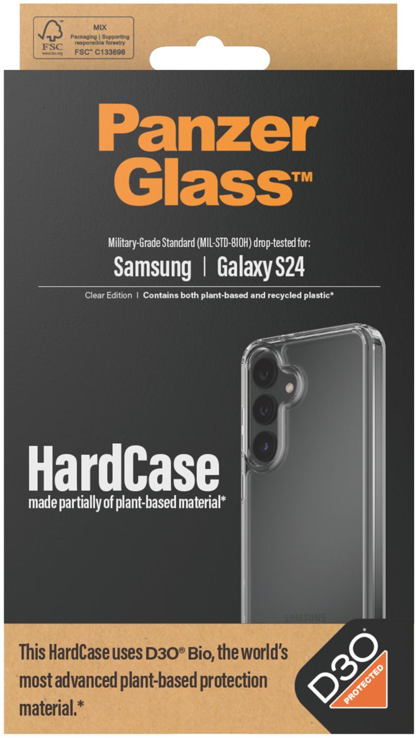 Panzerglass Hardcase With D3O Samsung - Galaxy S24 Läpinäkyvä