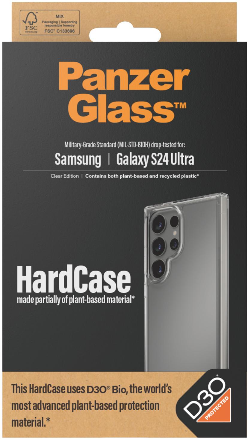Panzerglass Hardcase With D3O Samsung Galaxy S24 Ultra Läpinäkyvä