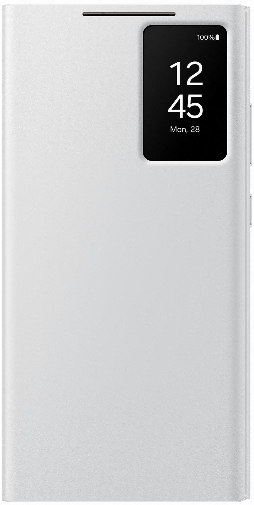 Samsung Smart View Wallet Galaxy S24 Ultra Valkoinen