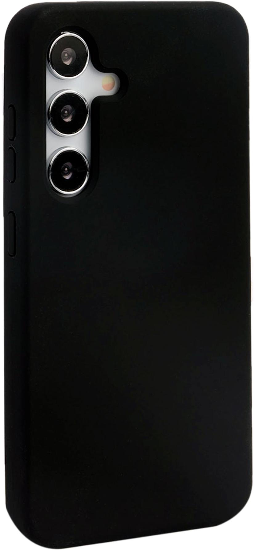 Cirafon Cirafon CM648-SIL matkapuhelimen suojakotelo 15,5 cm (6.1") Suojus Musta Samsung Galaxy S24 Musta