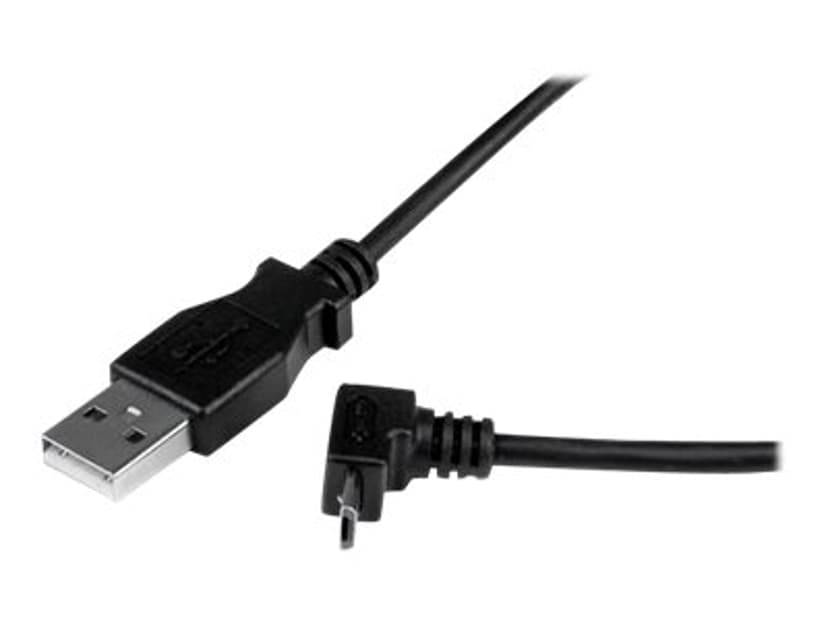 Startech 1m Micro USB Cable 1m USB A Micro-USB B Musta